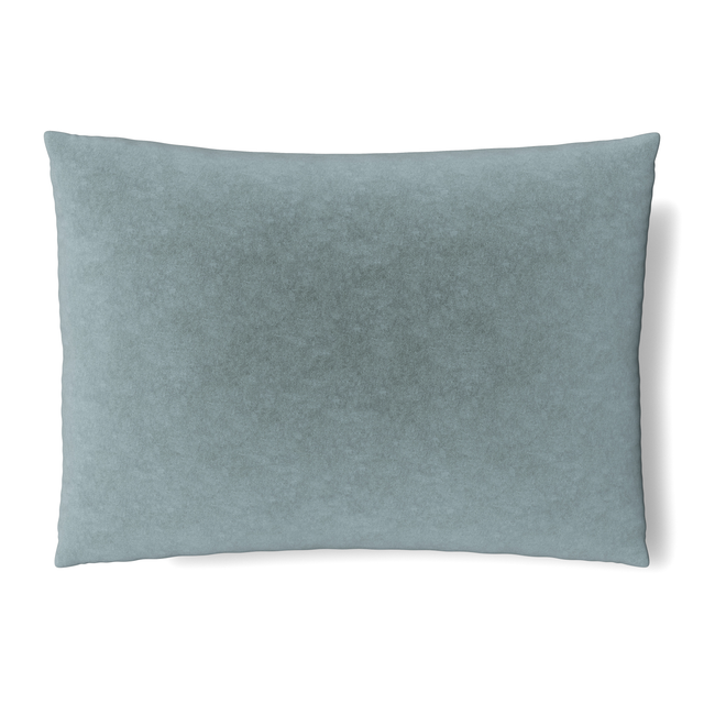Ann Gish Naples Blue King Fresco Velvet Sham
