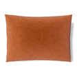 Ann Gish Terra Cotta King Fresco Velvet Sham
