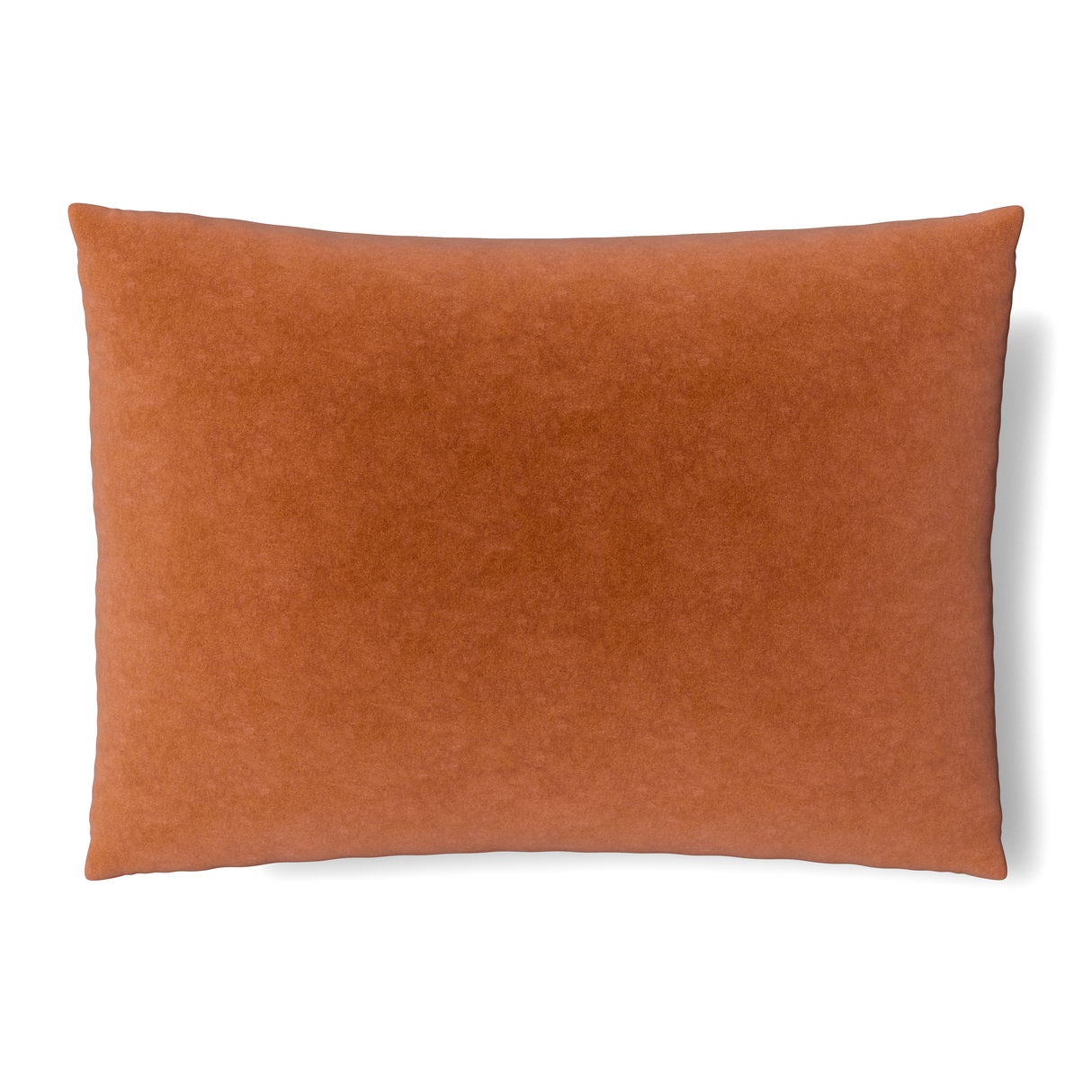 Ann Gish Terra Cotta King Fresco Velvet Sham