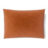 Ann Gish Terra Cotta King Fresco Velvet Sham