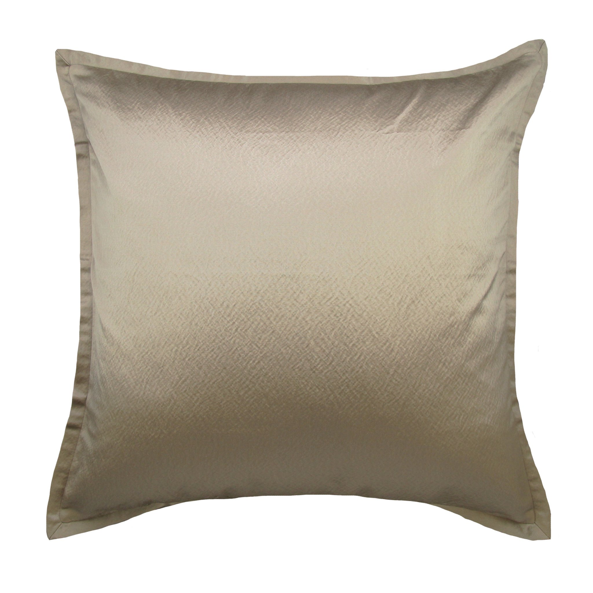 Ann Gish Taupe Euro Hammered Sham