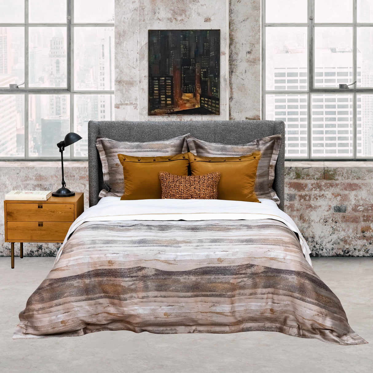 Ann Gish Smoke King Horizon Sham