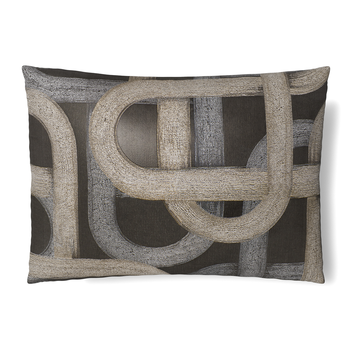 Ann Gish Black King Interchange Sham