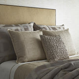 Ann Gish Taupe Standard Interchange Sham