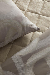 Ann Gish Taupe Standard Interchange Sham