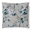 Ann Gish Silver Euro Jardin Fleur Sham