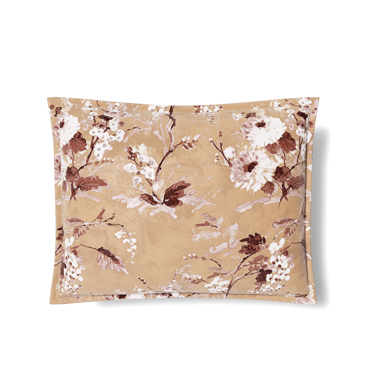Ann Gish Pink / Gold King MET x AG Jardin Fleur Sham