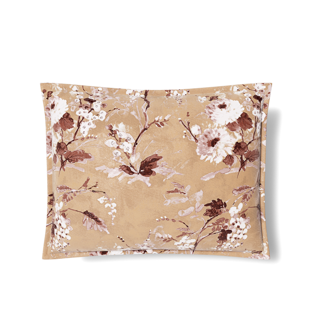 Ann Gish Pink / Gold King MET x AG Jardin Fleur Sham