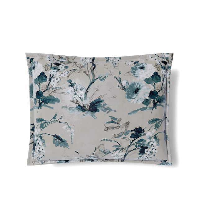 Ann Gish Silver King Jardin Fleur Sham