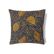 Ann Gish Marine/Gold 26x26 Kinrande Euro Sham