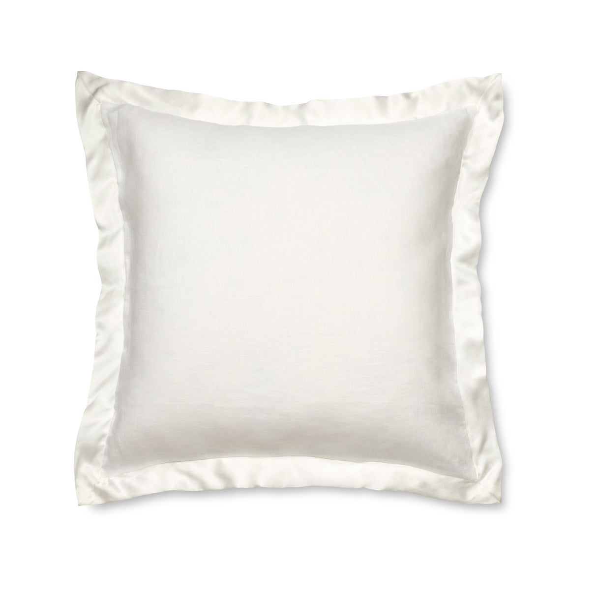 Ann Gish White Euro Lover's Kimono Sham