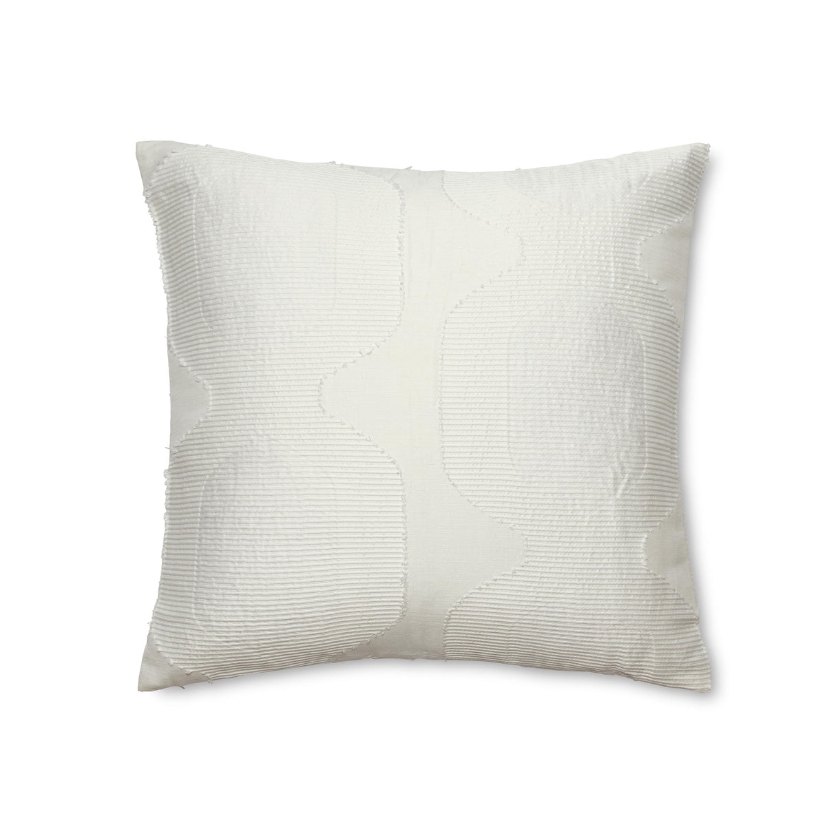 Ann Gish White / White Euro Lantern Sham