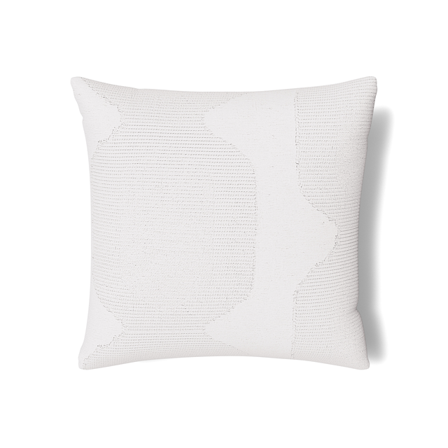 Ann Gish White / White Euro Lantern Sham