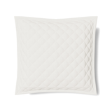 Ann Gish Almost White Euro Linen Quilted Sham