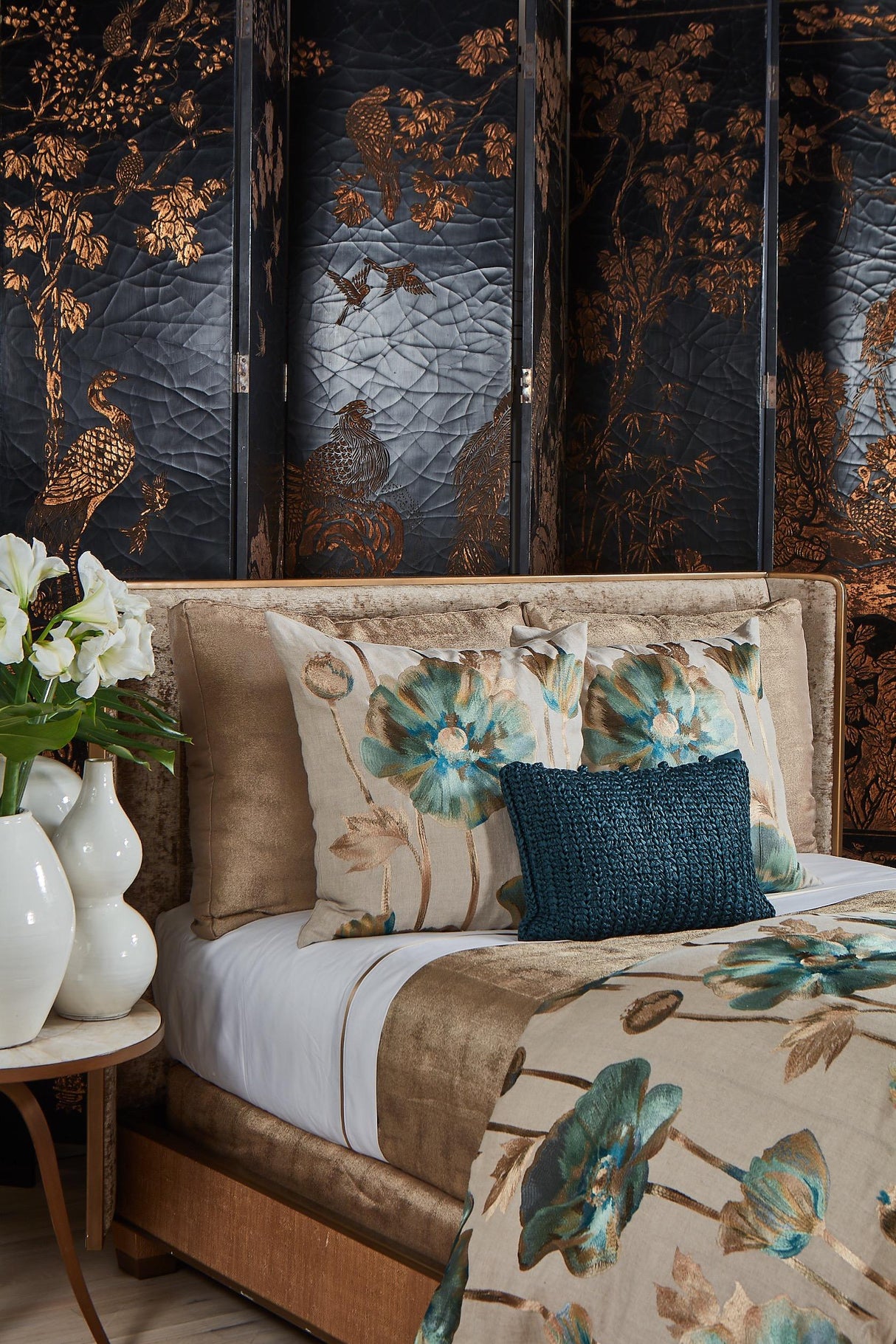 Ann Gish Azure Euro Opium Sham