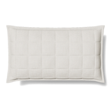 Ann Gish White King Panama Sham
