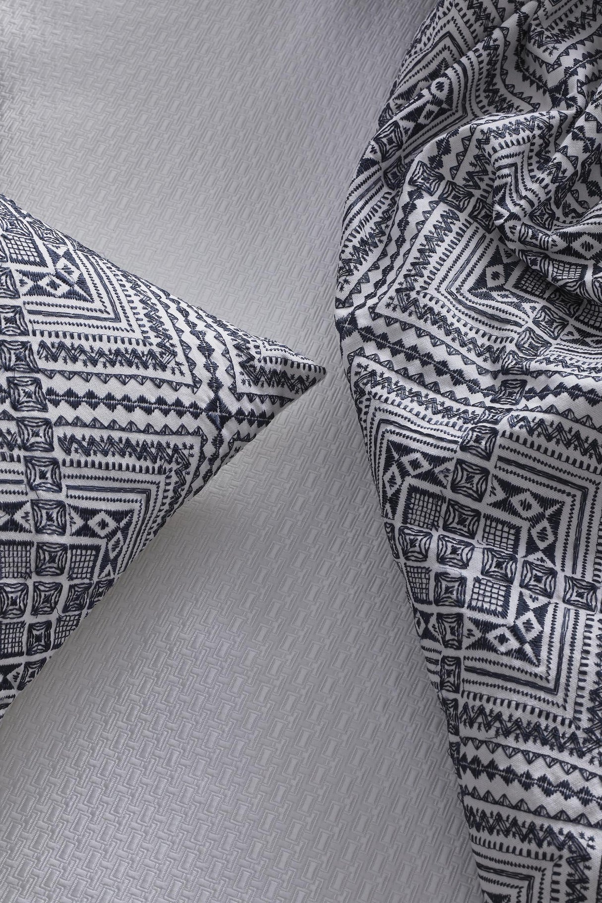 Ann Gish White Euro Pavilion Sham