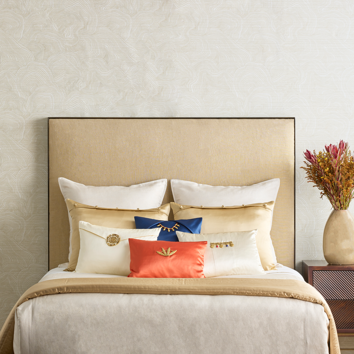 Ann Gish Moonlight Euro Stardust Sham