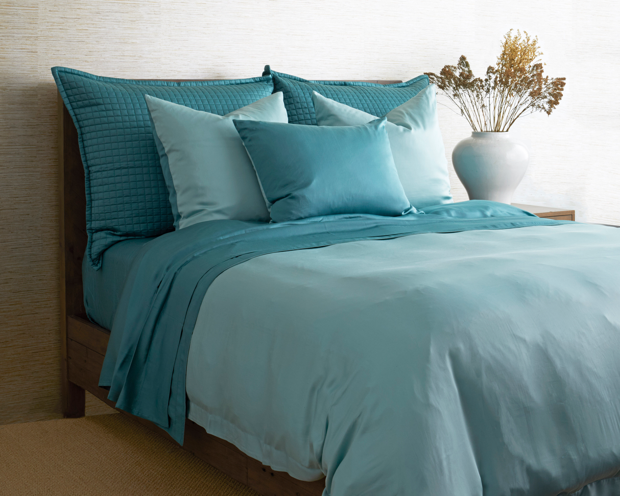 Ann Gish Aqua/Caribbean King Ready-to-Bed 2.0 Smooth Sham
