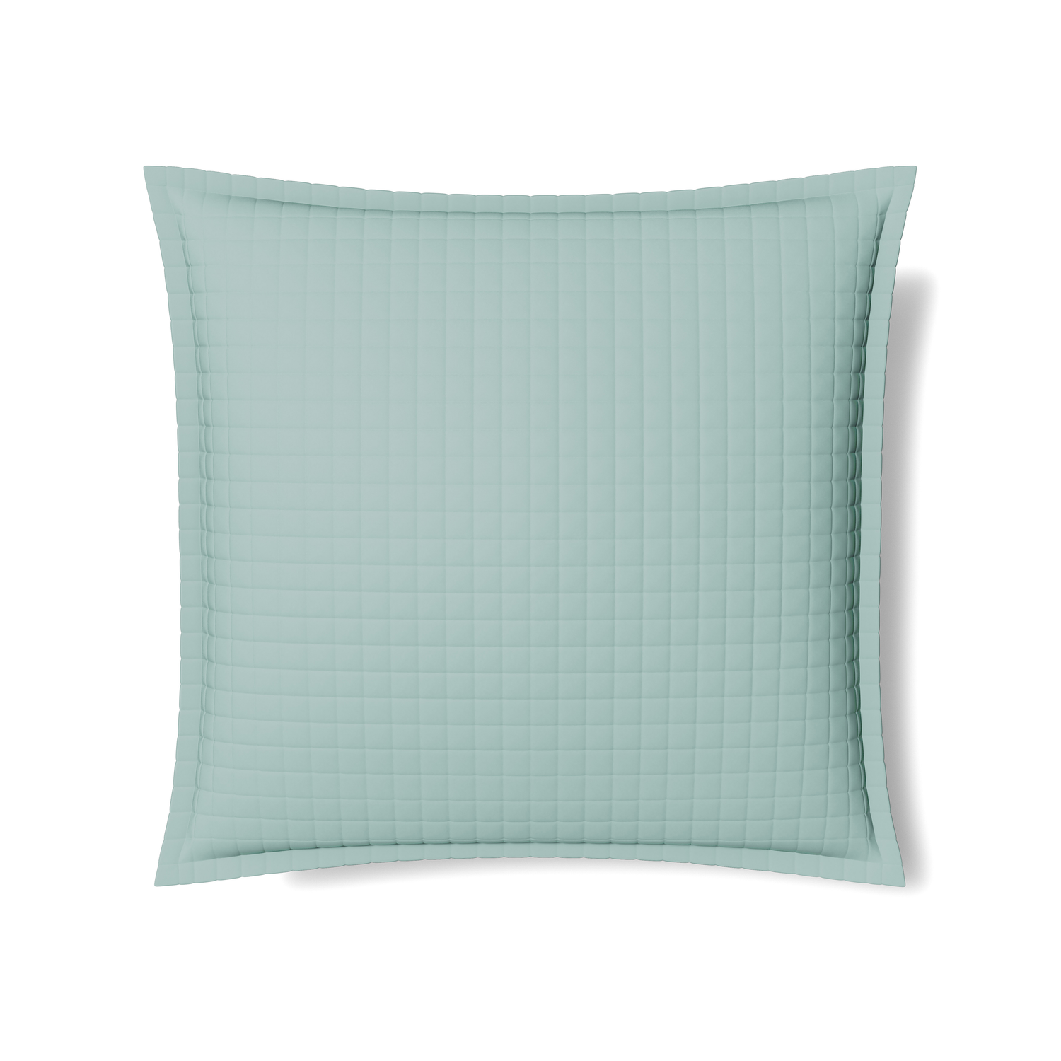 Ann Gish Aqua Euro Ready-To-Bed 2.0 Quilted Sham – DecoratorsBest