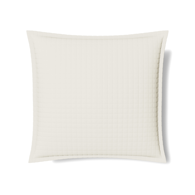 Ann Gish Ivory Euro Ready-to-Bed 2.0 Quilted Sham