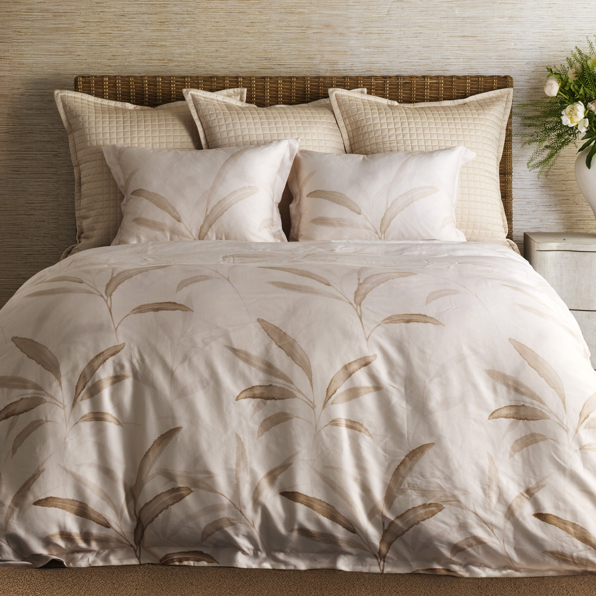 Ann Gish Pumice Euro Ready-to-Bed 2.0 Quilted Sham