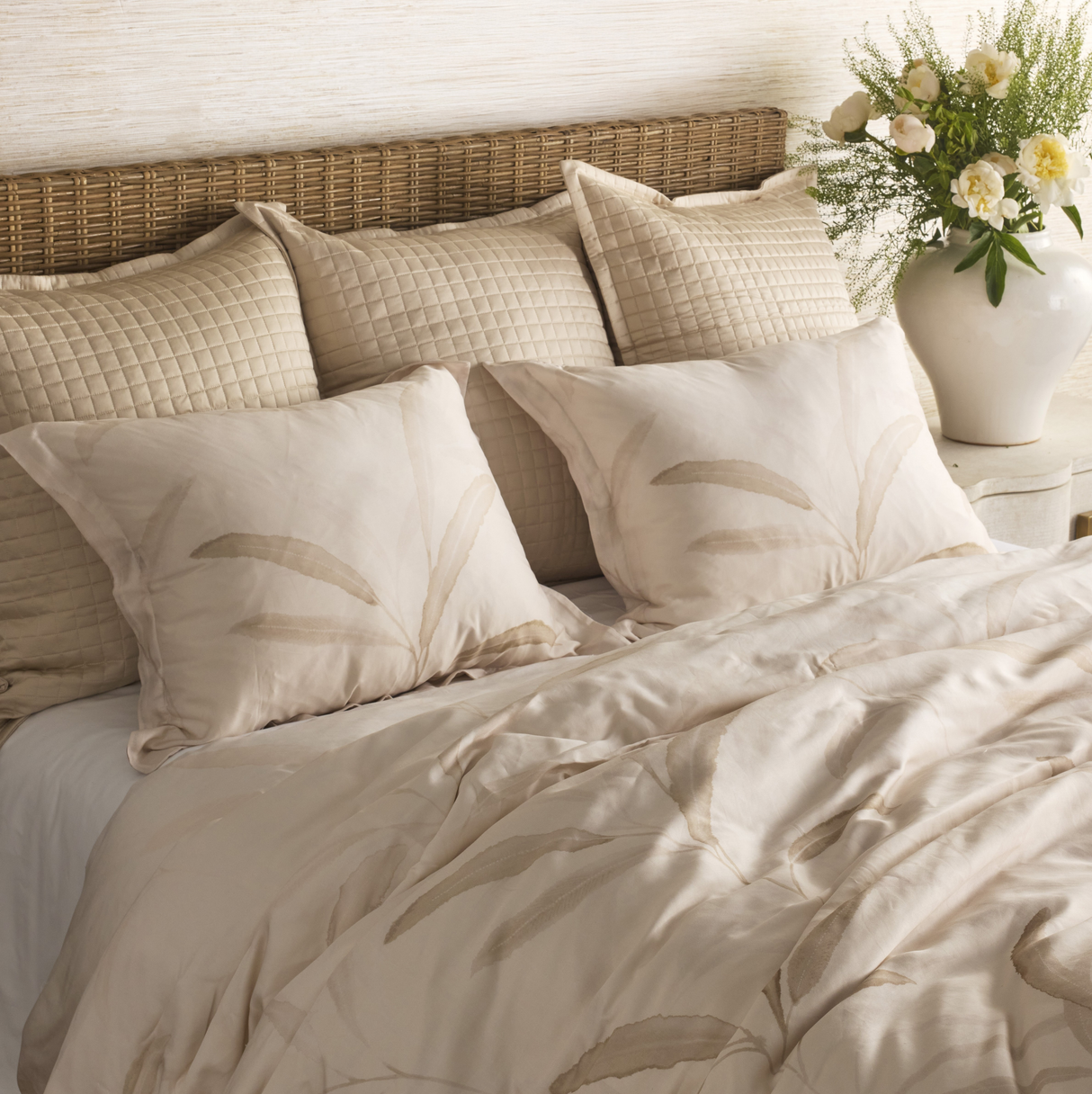 Ann Gish Pumice Euro Ready-to-Bed 2.0 Quilted Sham