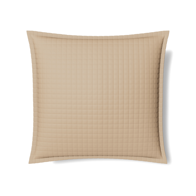 Ann Gish Taupe Euro Ready-to-Bed 2.0 Quilted Sham