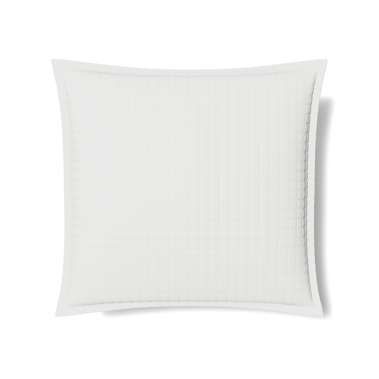 Ann Gish White Euro Ready-to-Bed 2.0 Quilted Sham