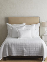 Ann Gish White Euro Ready-to-Bed 2.0 Quilted Sham