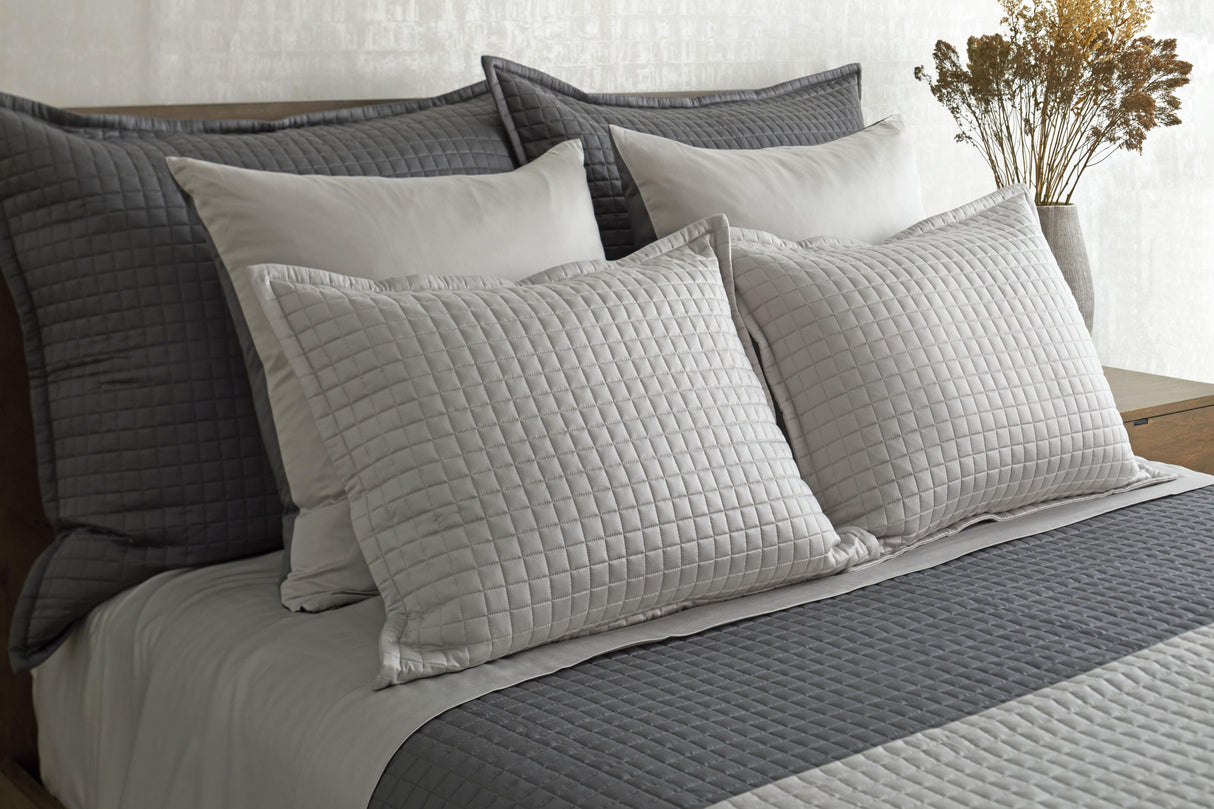 Ann Gish Grey King Ready-to-Bed 2.0 Quilted Sham