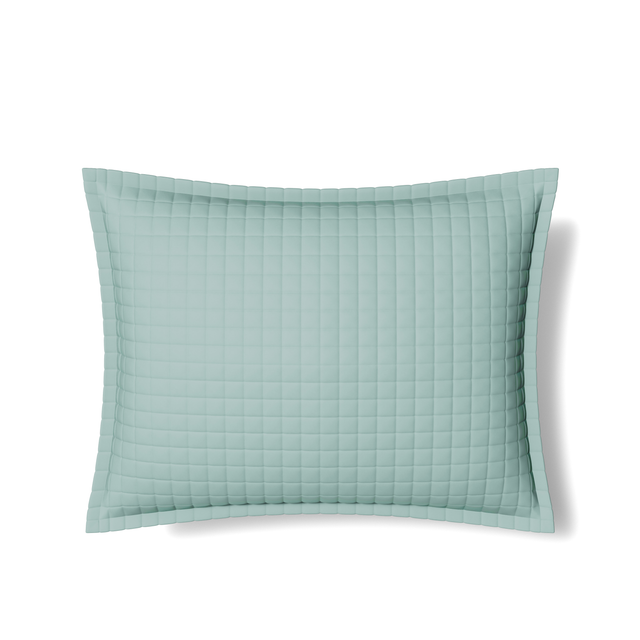 Ann Gish Aqua Standard Ready-to-Bed 2.0 Quilted Sham