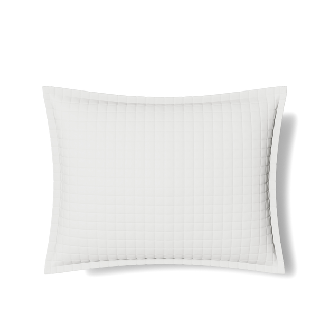 Ann Gish White Standard Ready-to-Bed 2.0 Quilted Sham