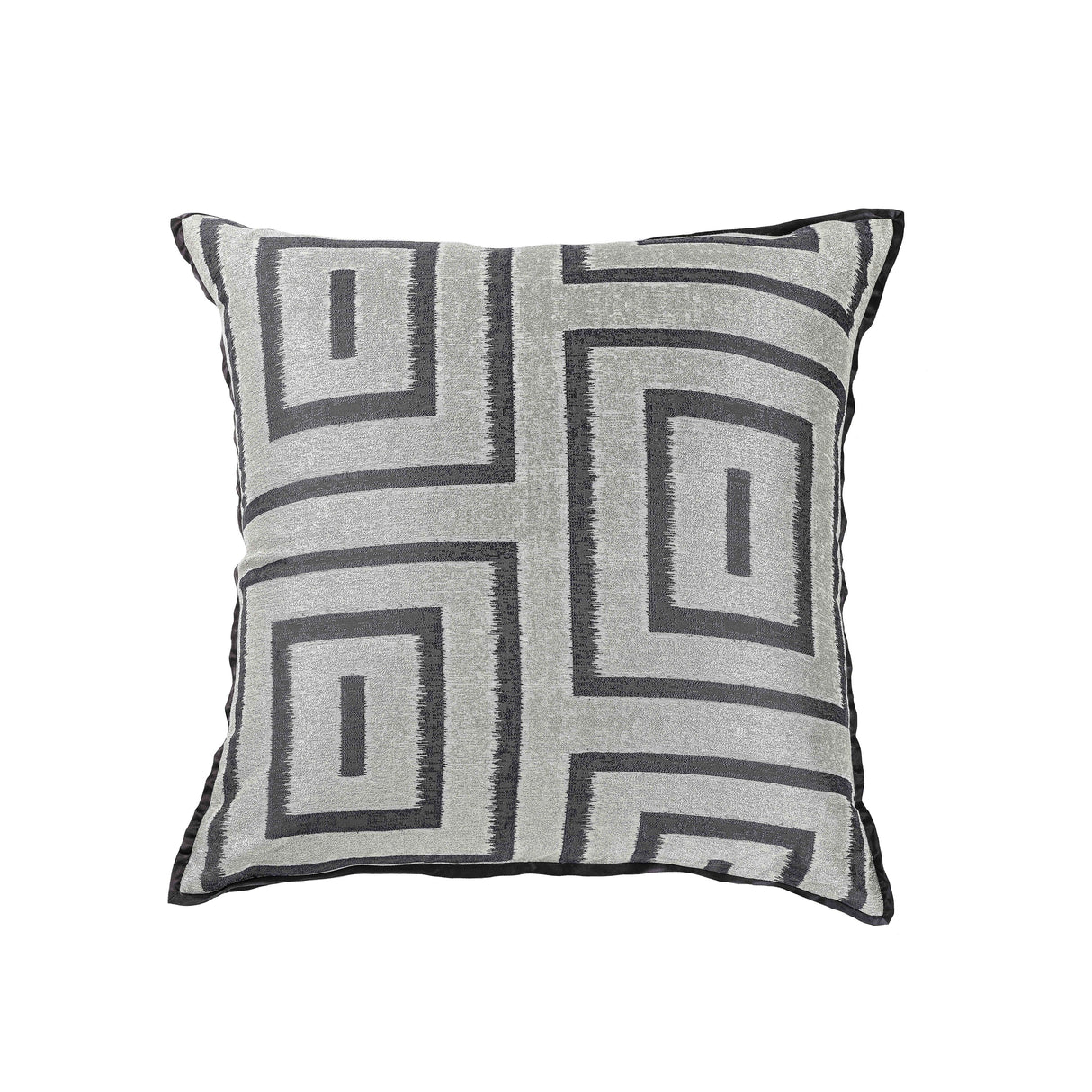 Ann Gish Charcoal/Pumice Euro Unmazed Sham