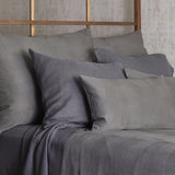 Ann Gish Gunmetal King Vector Sham