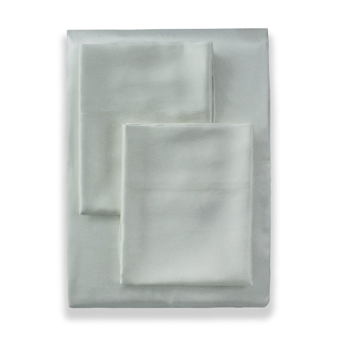 Ann Gish Frost Queen Charmeuse Sheet Set