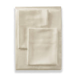 Ann Gish Pumice Queen Charmeuse Sheet Set