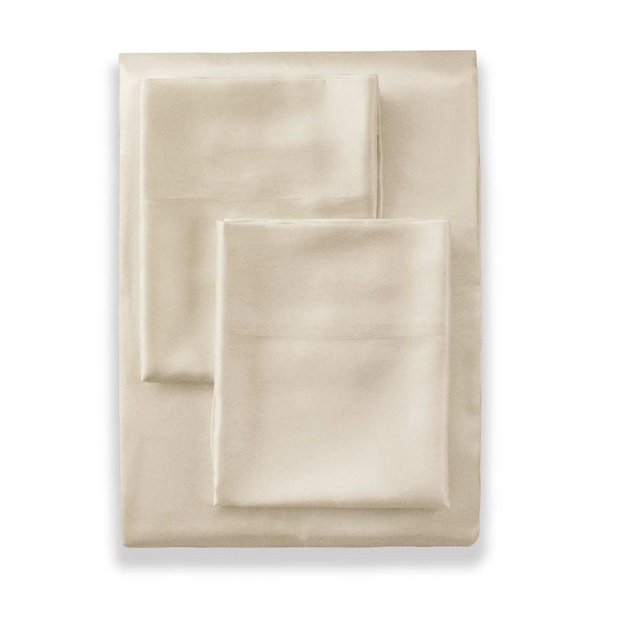 Ann Gish Pumice Queen Charmeuse Sheet Set