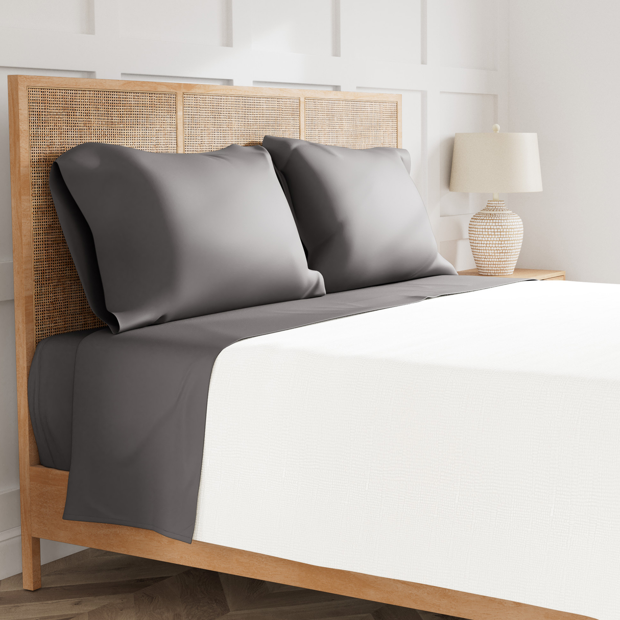 Ann Gish Grey King Ready-to-Bed 2.0 Sheet Set