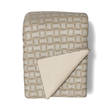 Ann Gish Silver 95x50 Collonade Throw