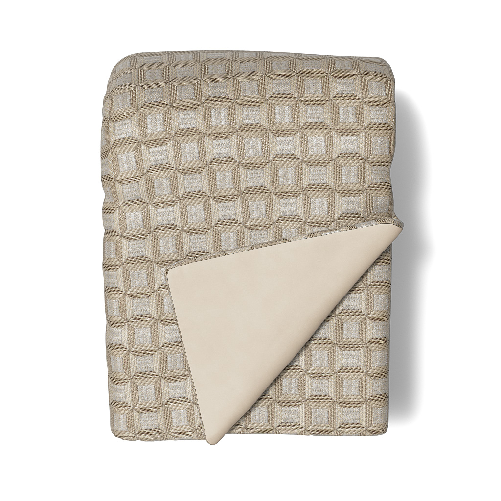 Ann Gish Silver 95x50 Collonade Throw