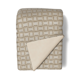Ann Gish Silver 95x50 Collonade Throw