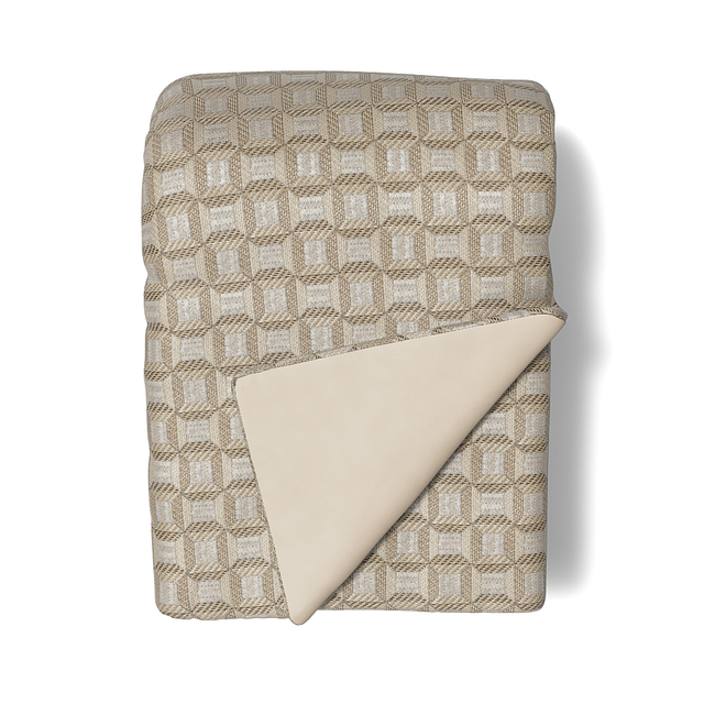 Ann Gish Silver 95x50 Collonade Throw