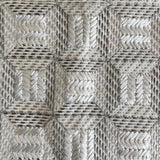 Ann Gish Silver 95x50 Collonade Throw