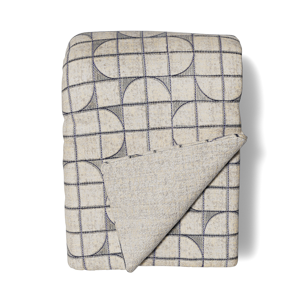 Ann Gish Ice 96x50 Capsule Throw