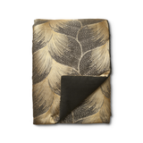 Ann Gish Umber / Gold 96x50 Fan Throw