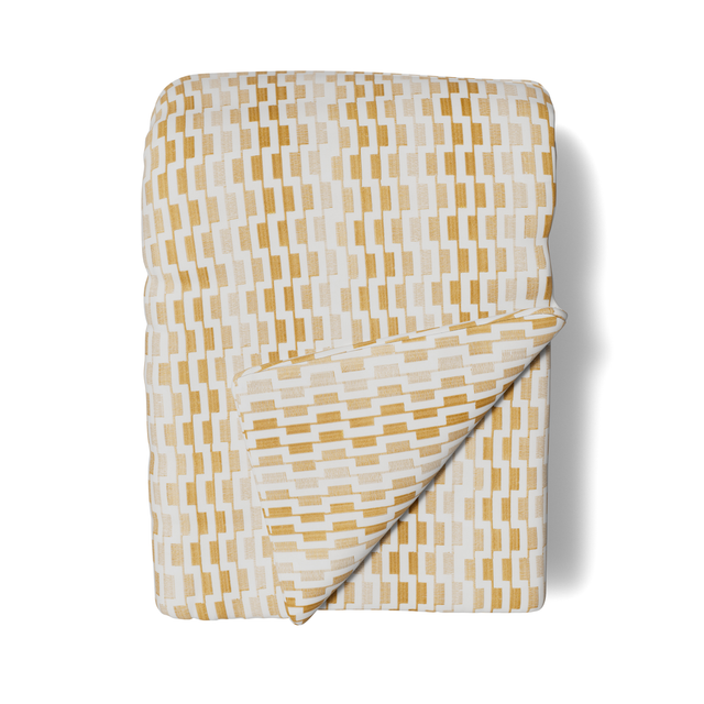 Ann Gish Gold 96x52 Ingot Throw