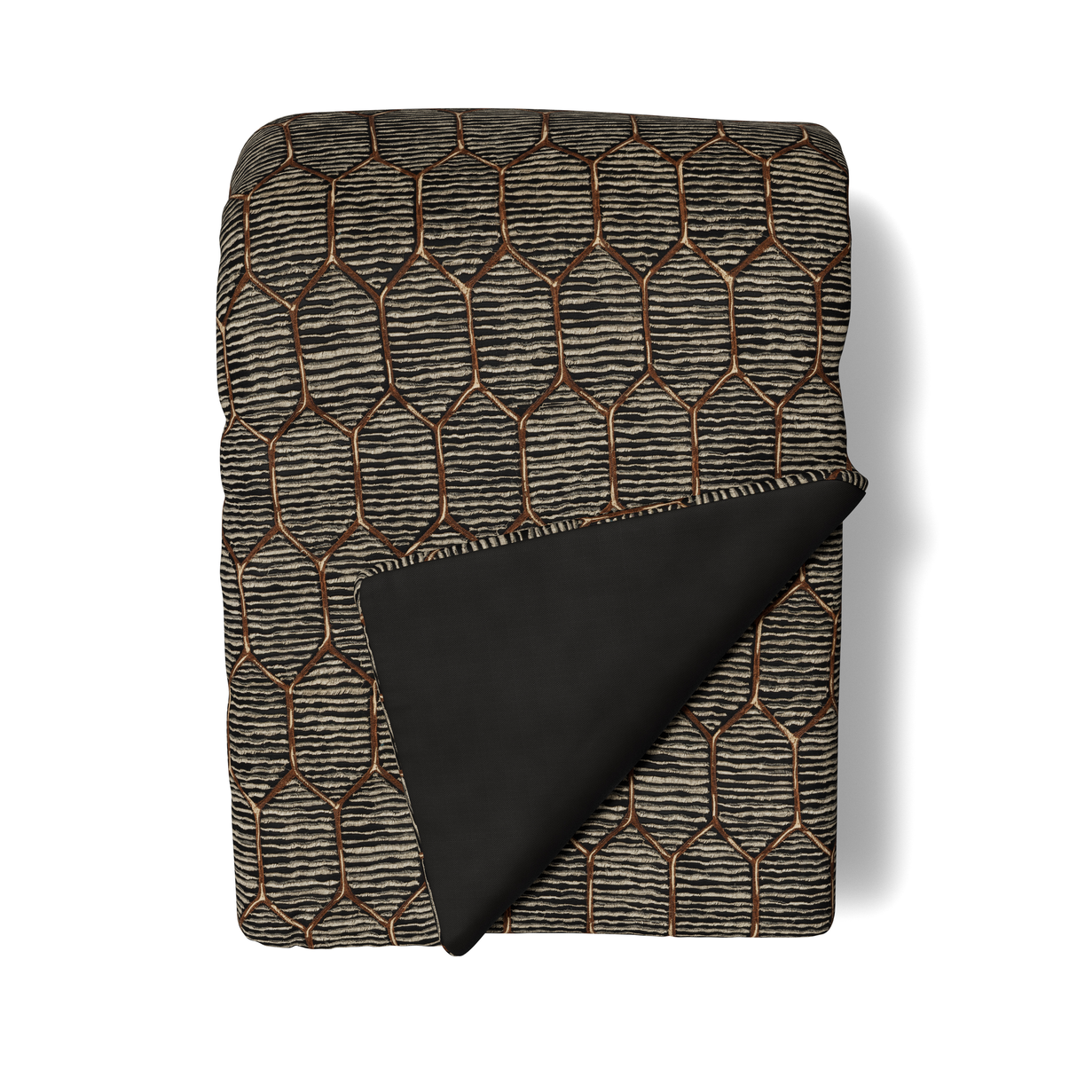 Ann Gish Charcoal 96x50 Inro Throw