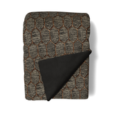 Ann Gish Charcoal 96x50 Inro Throw