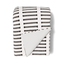 Ann Gish White/Charcoal 96x50 Latera Throw